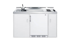 Summit Appliance 60 in. Compact Kitchen in White