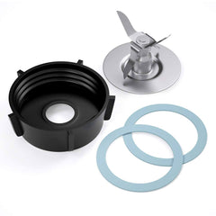 Oster Blender Replacement Parts Blender Blade with Jar Base Cap and 2 Rubber O Ring Seal Gasket Accessory Refresh Kit by Aooba Kitchen